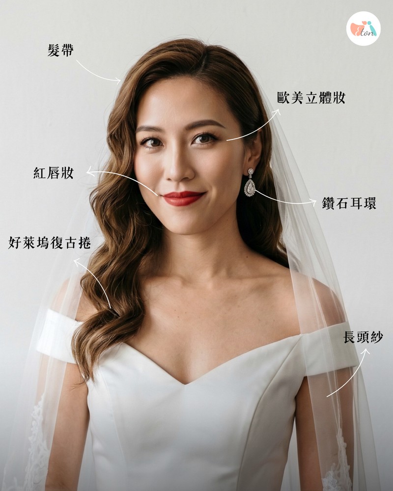 歐美性感風妝髮